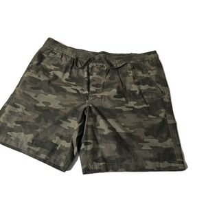 NEW Eddie Bauer CAMO Timberline Ripstop  Shorts Men's XL Outdoor Hiking NWT